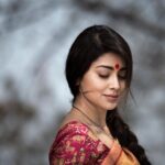 Shriya Saran Instagram - This movie never got made. But my fav look test ever . @arjunkallingal