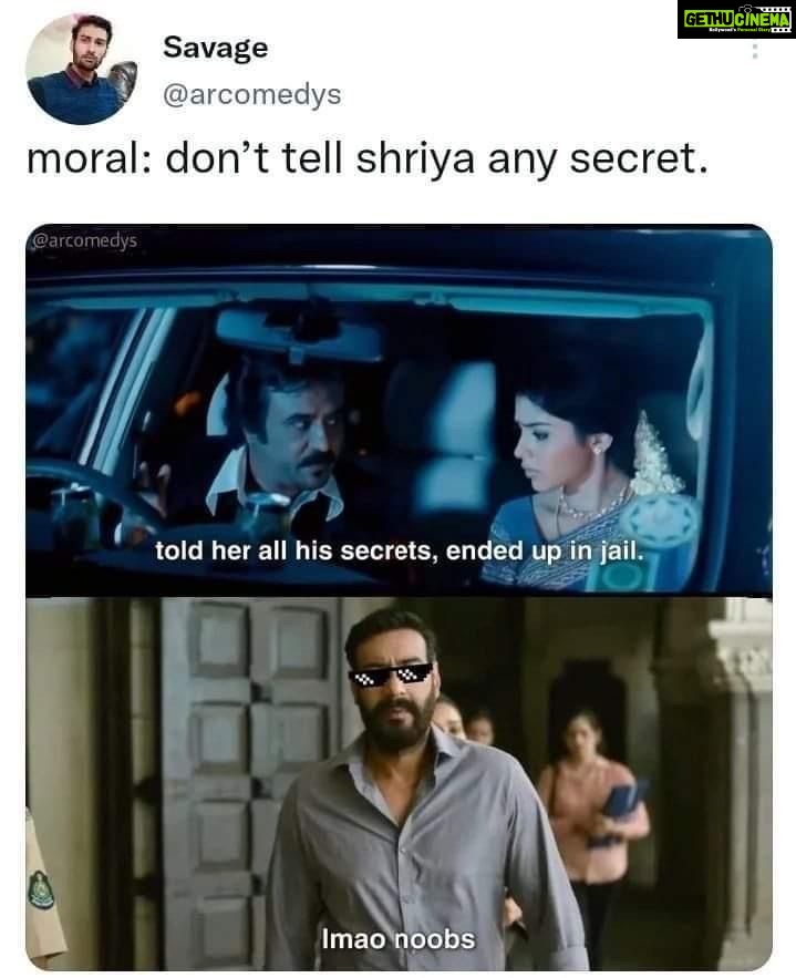 Shriya Saran Instagram - Hahah