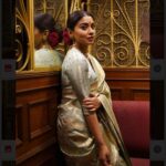 Shriya Saran Instagram - Lost in the world of @kabzaamovieofficial Dop @ajshetty Make up @makeupbymahendra7 Hair @priyanka_sherkar1 Outfit @sithara_kudige Thank you @kabzaamovieofficial @gajraj_jewellers