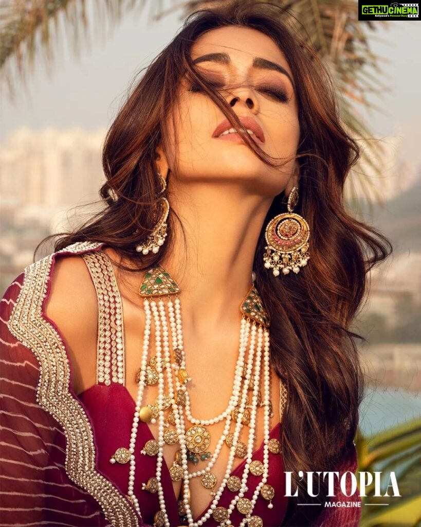 Shriya Saran Instagram - In a Candid interview with Aparajita Jaiswal she relays how grateful she is to be a part of cinema and having lived in a country that is so beautifully united even though we have  such diverse cultures and inhabit disparate worlds of thought.  . Actress - Shriya Saran @shriya_saran1109 Magazine - L’utopia Magazine @lutopiamagazine  Founder/Editor-in-chief - Aparajita Jaiswal @davis_griffo Co-founder - Rahul Kumar @thewildstallion.in Outfit - @faabiianaofficial  Jewellery - @tajjewelsindia Photographer - Rahul Kumar @thewildstallion.in Stylist - @suraj_singhamour  Videographer - @mr.nee_khill  Makeup - @makeupbymahendra7 Hair - @priyanka_sherkar1 Styling asst - @khuusshhbboo PR Agency - @hypenq_pr Photo Editor - @hqbe_retouch Video Editor - @im_akashargade Location - @holidayinnmumbai  . . . . #celebritycover #magazinecover #cover #magazine #actress #celebrity #press #media #coverstory #feature #publish #lutopia #lutopiamagazine #model Holiday Inn Mumbai International Airport