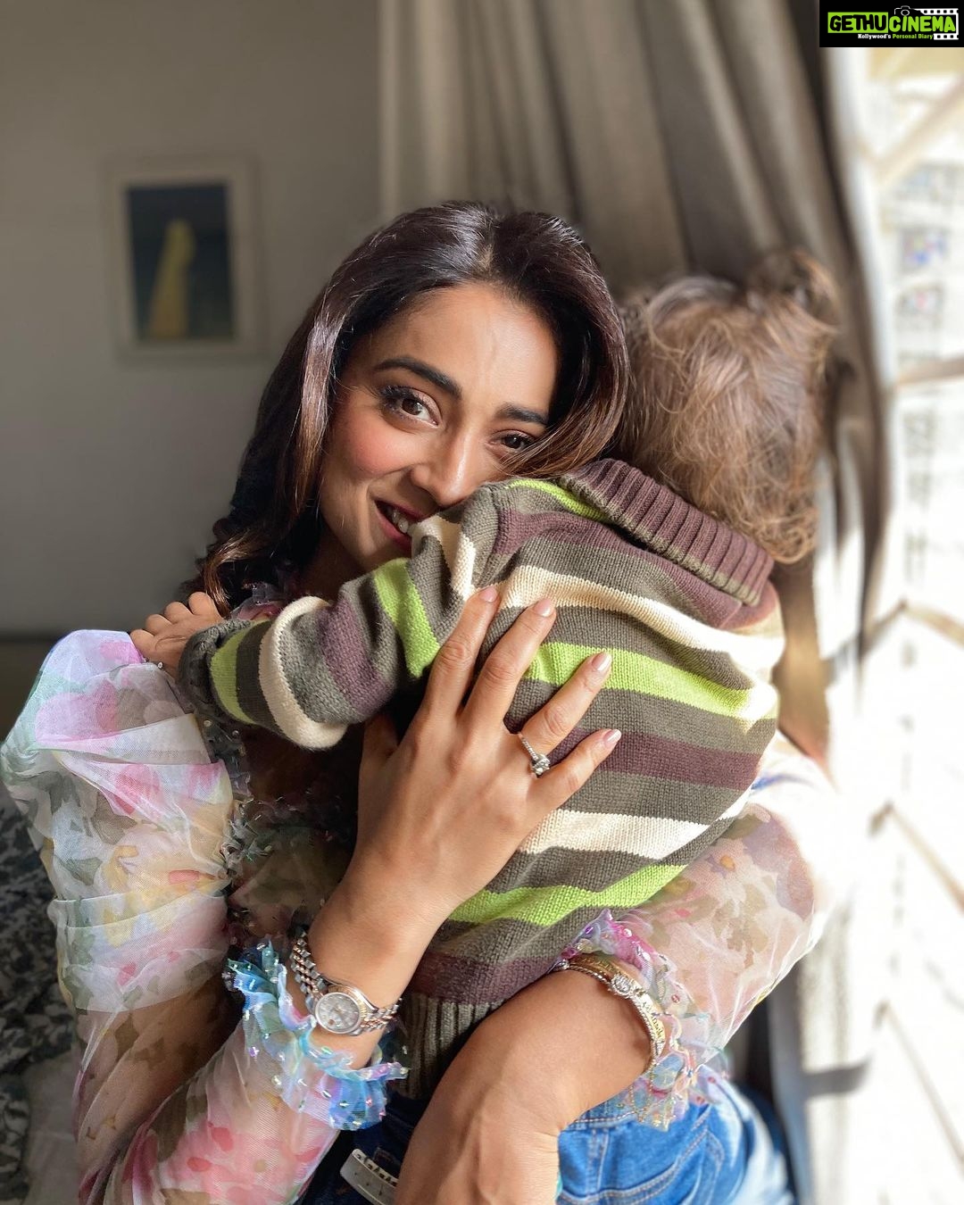 Shriya Saran Instagram - Pure love ❤️ Absolutely love this dress by @gauriandnainika Wore it twice this week already. Im going to recycle my clothes this year Shot by @andreikoscheev Makeup @mukeshpatilmakeup Hair @priyanka_sherkar1 Outfit @gauriandnainika