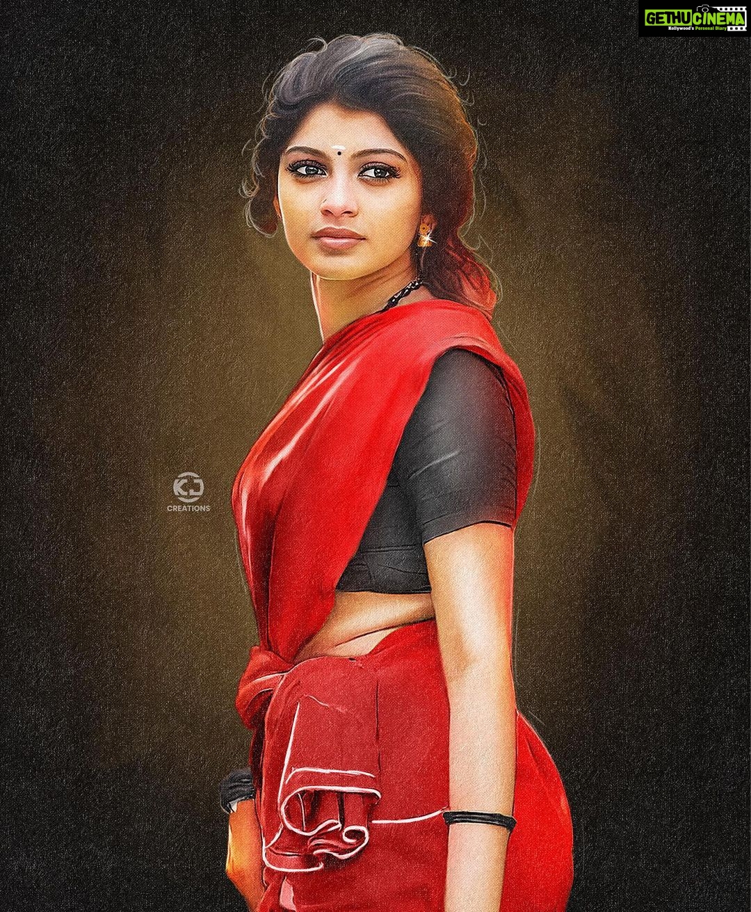 Shruthi Rajanikanth Instagram - Thank you @sujith_kj21 for this beautiful piece of art and also thank you @d_boy_with_d_crown for bringing this to my hand