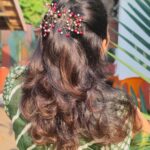 Shruthi Rajanikanth Instagram - In love with this hair barouche ❤ @thethread0flove thank you 😍