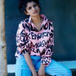 Shruthi Rajanikanth Instagram - Sometimes its a messy day and a careless life which makes the correct proposition 🦋🥳💯 Thank ypu @mens___land for this outfit 😍 📸 @nomadic_frames
