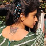 Shruthi Rajanikanth Instagram - Thank you @thethread0flove for this beautiful hair accessory 😍😍 loved it🥰