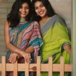Shruthi Rajanikanth Instagram – Childhood friends <3 
US 

.
.
.
.
.
@adil.shan_ camera 
.
.
.
#saree #sareelove #keralagram #instafashion #instadaily #sonyalpha #sony #photooftheday #aesthetic #light #lightroom #styling