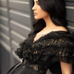 Shruti Haasan Instagram - 🖤 👁️ . . . Styled by @surbhishukla In @supriamunjalatelier Hair @nicola_noviello 📸 @stefdelavega Cannes Film Festival