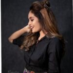 Shrutika Instagram - Costume @malarvikrambridalcouture Photography @prismatic_photography_7 #black #blacklove #vijaytelevision #tamil #television #tv #kpychampions #pose #look #instagram #instagood #pic #picture #photo #shootday #shooting #shoot #instapost