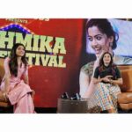 Shrutika Instagram - Such a humble and grounded soul ...this cutie😍 @rashmika_mandanna #varisu #thalapathy #vijay #rashmikamandanna #behindwoods #conversation #fun #chat #talk #vibes #pictures #post #instagood #instagram