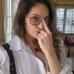 Shrutika Instagram - Some lazy days all u need is no make up ! just a dash of lipbalm and good to go .. Thank u @jananihere_ for this smartieee top! Loved it @thehazelavenue #dresses #picoftheday #pose #dayout #nerd #geek #insta #instagram #instapicture