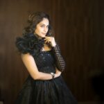 Shrutika Instagram - Photography @capture_crew_photo_graphy Costume @styl_chennai Hair @vama_moirangthem #black #dress #vijaytelevision #tamil #realityshow #insta #instafashion #pic #picoftheday #pose #smile #spreadpositivity #instagood