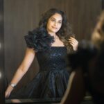 Shrutika Instagram - Photography @capture_crew_photo_graphy Costume @styl_chennai Hair @vama_moirangthem #black #dress #vijaytelevision #tamil #realityshow #insta #instafashion #pic #picoftheday #pose #smile #spreadpositivity #instagood