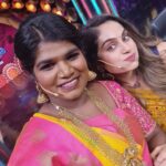 Shrutika Instagram - #mrandmrschinnathirai @mediamasons @vijaytelevision #television #specialguest #reality #realityshow #fun #funpeople #instagood #insta #instalike #instagram #picture #instapic
