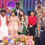 Shrutika Instagram - Lots of laughter @rajuveetlaparty Tomorrow 9.30 pm! @vijaytelevision @raju_jeyamohan #funpeople #happiness #live #laugh #joy #spreadpositivity #spreadjoy #spreadlove #tamil #television #roast #show #instagood #instagram #instapicture