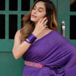 Shrutika Instagram - Photography @sinty_boy Costume @malarvikrambridalcouture Hairstyle @vama_moirangthem Makeup @artistrybyolivia Styling @shrutika_arjun Postwork @shot_by_panneer #purple #ethinicwear #mood #photoshoot #picture #shoot #pose #love #vibes #spreadpositivity #instagood #insta #instapicture #instalike #instagram