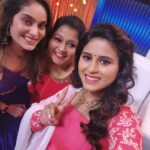 Shrutika Instagram - With the Most favourite 😍 #kpyfinale @vijaytelevision #television #specialguest #reality #realityshow #fun #funpeople #instagood #insta #instalike #instagram #picture #instapic