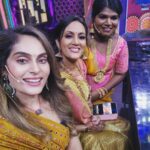 Shrutika Instagram - #mrandmrschinnathirai @mediamasons @vijaytelevision #television #specialguest #reality #realityshow #fun #funpeople #instagood #insta #instalike #instagram #picture #instapic