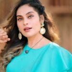 Shrutika Instagram – Costume @malarvikrambridalcouture 
Photography @dhanush__photography 
Make up and Styling @shrutika_arjun ( yas me)😉

#shooting #shootmode #work #happy #pose #seablue #pic #picture #love #instagood #instagram #instadaily #insta