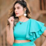 Shrutika Instagram – Costume @malarvikrambridalcouture 
Photography @dhanush__photography 
Make up and Styling @shrutika_arjun ( yas me)😉

#shooting #shootmode #work #happy #pose #seablue #pic #picture #love #instagood #instagram #instadaily #insta