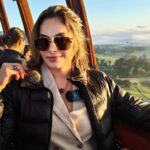 Shrutika Instagram - This early morning hot air balloon ride with the view of the sunrise was bliss and breakfast @yaravalley was picturesque.This whole place #yaravalley was like a poster so totally luvd the suburbs @australia #hotairballoon #yaravalley #australia #sunrise #scenic #poster #nature #instagood #instagram #post #breakfast #vacation #beautifuldestinations #beautifulplaces #aussie #globalballooningaustralia #hotairballoon#melbourne Yarra Valley Chocolaterie & Ice Creamery