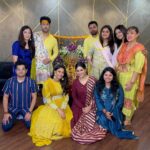 Shubhaavi Choksey Instagram - Ganpati Bappa Morya 🙏🏻 Thank you @sahilanandofficial and @mongarajneet to having me ❤️ The Crazy the peoples’ @iam_ejf @aakanshashukla0803 @shreya_nehal @vinitps @priyalmahajanofficial Lots of love and wishes @ritu_vasishtha ❤️ Ps: MY FAVOURITE PHOTO IS the 5th one @iam_ejf 🤣🤣 #ganpati #ganpatibappamorya #2022