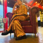 Shubhaavi Choksey Instagram - "Fashion you can buy, but style you possess. The key to style is learning who you are, which takes years. There's no how-to road map to style. It's about self expression and, above all, attitude." —Iris Apfel Thank you @shanelounen I love this coord set you designed for me❤️ #style #ownit #2022 #nomakeup #nofilter