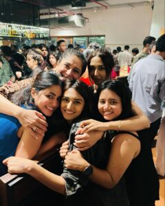 Shubhaavi Choksey Instagram - And we met finally 💃🏻💃🏻 
@realhinakhan @iam_ejf @the_parthsamthaan @sahilanandofficial @itisariah @aakanshashukla0803 @shreya_nehal @vinitps @harshal_82 
Missed you @poojabanerjeee 
#friends #kzk #blessed #2022