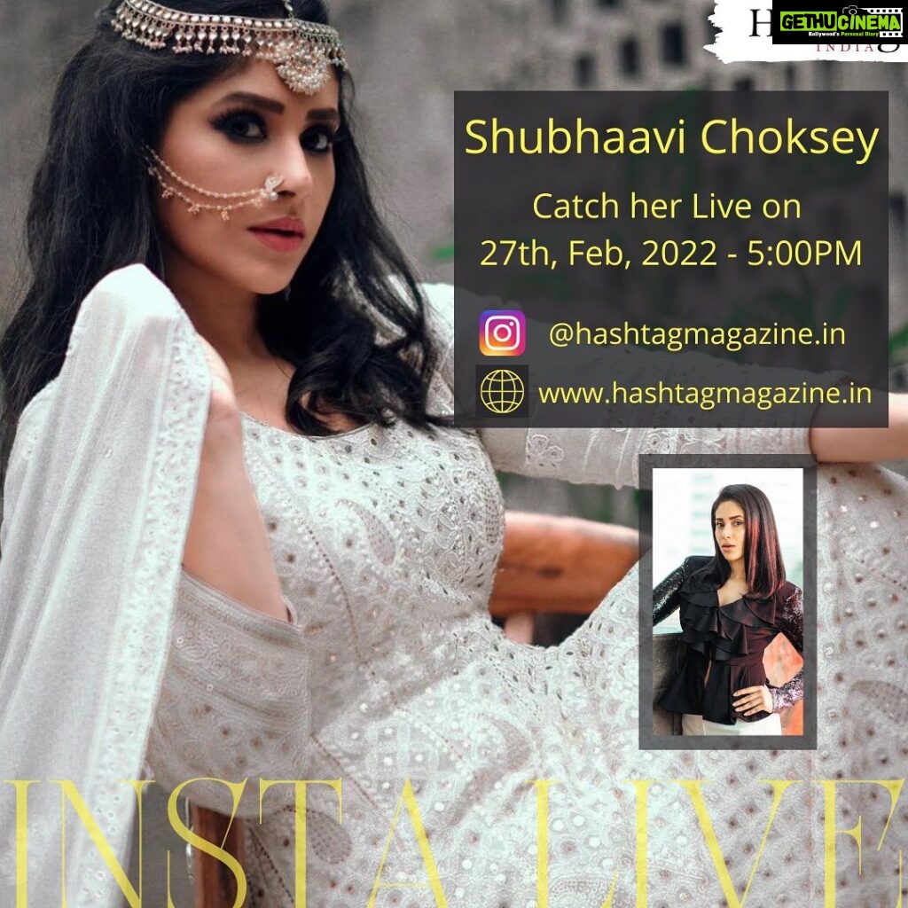 Shubhaavi Choksey Instagram - Catch Shubhaavi Choksey Live on 27th Feb 2022 - 5:00PM. @hashtagmagazine.in Few of her famous works: 1. Meera Singhania in Kyunki Saas Bhi Kabhi Bahu Thi 2. Rishika Rai Choudhary in Kahaani Ghar Ghar Kli 3. Mohini Basu in Kasautii Zindagi kay #shubhaavichoksey #shubhaavichokseyfans #instalive #weekendlive #weekend #kyunkisaasbhikabhibahuthi #kyunki #kyunkisaasbhikabhibahuthicast #kahaanighargharkii #kahaanighargharki #kasautiizindagiikay #kasautizindagikay2 #kasauti #kasautifans #hashtagmagazine