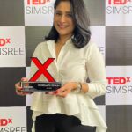 Shubhaavi Choksey Instagram - Yes I was nervous for my Tedx talk …. Yes it is my first attempt ever to speak about my life .. Yes it is the first time, I addressed so many people … And yes everything I have said is true … Please check out the link in my bio for the talk 🙏🏻 #tedx #tedxtalks #mylife #myattitude #2023