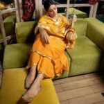Shubhaavi Choksey Instagram - Whenever I wear yellow, I feel like there is sunlight in a closed room ☀️ Photographed by @shotbyrohitdey Jewellery by @totapari1 Outfit courtesy @myshka_fashion Makeup & Hair by @amuthevar Location courtesy by @younion_mumbai @zkalra PR managed by @oceanmediapr Jewellery Collab courtesy by @aaira_narula Outfit collab courtesy by @rimadidthat Styled by @rimadidthat & @shubhaavi #indian #fashion #ethnic #style #2022