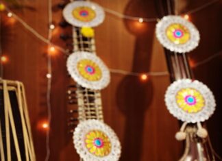 Shweta Basu Prasad Instagram - गणतंत्र दिवस और बसंत पंचमी, सरस्वती पूजा की हार्दिक शुभकामनाए 🇮🇳 May goddess Saraswati bless us all with art, music, knowledge and wisdom 🌸🌸 . #art #music #sitar #classicalmusic #republicday #shwetabasuprasad #saraswatipuja Mumbai, Maharashtra