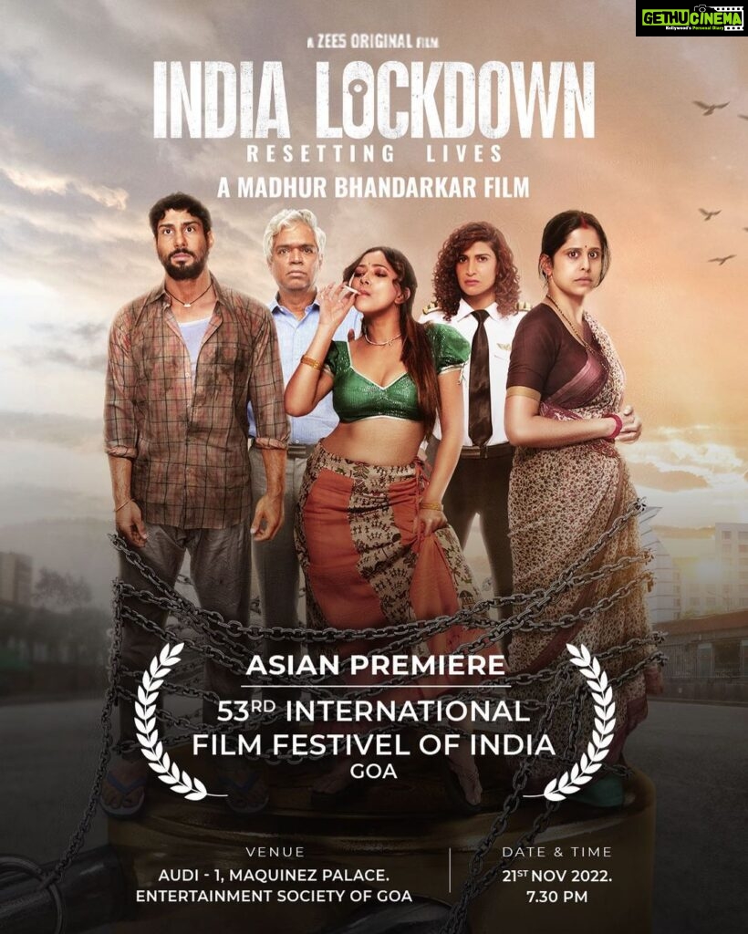 Shweta Basu Prasad Instagram - Proud and honoured to announce the Asian Premiere of #IndiaLockdown at IFFI! Can't wait for everyone to witness the unheard stories of this phenomena called the #indialockdown . @imbhandarkar @_prat @saietamhankar @aahanakumra @zee5premium @zee5 @zee5global @penmovies . . . . #iffi #shwetabasuprasad