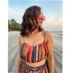 Shweta Basu Prasad Instagram - Beach waves. Beach and waves For INDIA LOCKDOWN premiere at 53rd IFFI Goa. Hair @preefafernandes Managed and photographed by @iamwolfienair Wardrobe: personal . . . #indialockdown #53iffigoa #iffi #iffigoa #shwetabasuprasad Cidade de Goa - IHCL SeleQtions