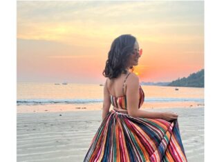 Shweta Basu Prasad Instagram - Beach waves. Beach and waves For INDIA LOCKDOWN premiere at 53rd IFFI Goa. Hair @preefafernandes Managed and photographed by @iamwolfienair Wardrobe: personal . . . #indialockdown #53iffigoa #iffi #iffigoa #shwetabasuprasad Cidade de Goa - IHCL SeleQtions