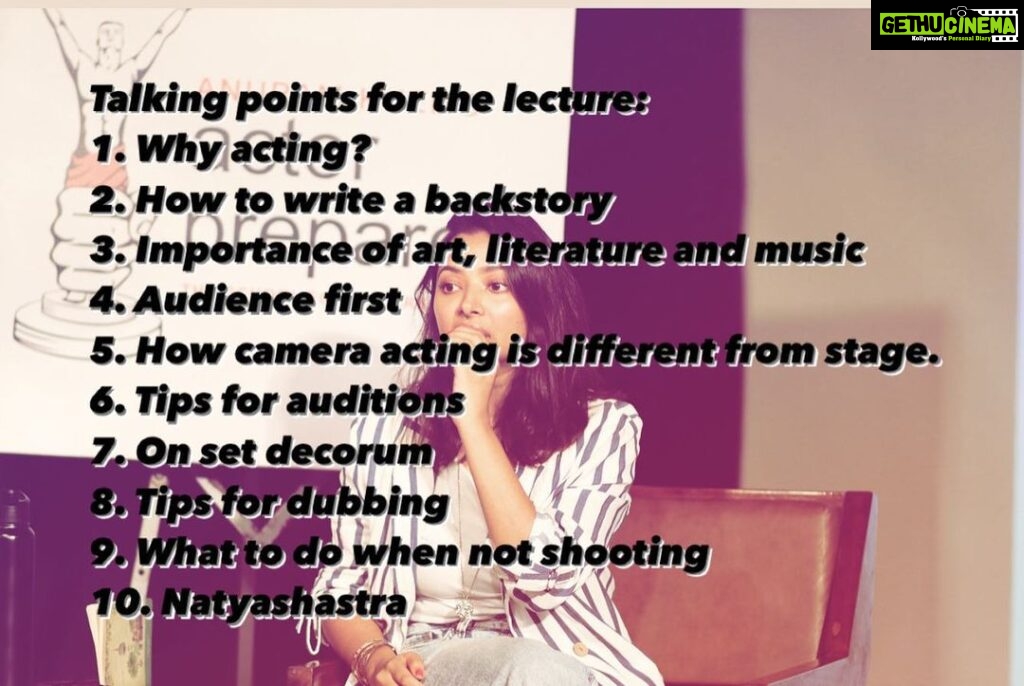 Shweta Basu Prasad Instagram - Although a student of acting and cinema myself, I conducted a lecture for the diploma students of acting @actorprepares purely based on my first hand experiences as an actor. . The students were so attentive, curious and interactive. I wish my best to all the actors ❤️ . . #actors #actor #acting #cinema #shwetabasuprasad #actorprepares #natyashastra Mumbai, Maharashtra