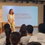 Shweta Basu Prasad Instagram – Although a student of acting and cinema myself, I conducted a lecture for the diploma students of acting @actorprepares purely based on my first hand experiences as an actor. 
.
The students were so attentive, curious and interactive. I wish my best to all the actors ❤️
.
.
#actors #actor #acting #cinema #shwetabasuprasad #actorprepares #natyashastra Mumbai, Maharashtra
