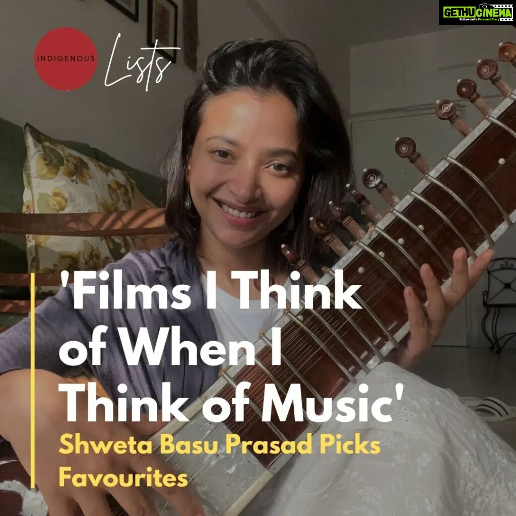 Shweta Basu Prasad Instagram - Wanted to begin the year with recommendations, and @shwetabasuprasad11 obliged. Most of our conversations have been about music, and I asked her to name ten Indian films that come to her mind when she thinks of music. From Jalsaghar to Rock On, hope this helps you discover something nice, or takes you back to old favourites. Head over to the link in bio for the complete list! . #musical #indianmusic #musicinfilm #indiancinema #indianactor #musicdocumentary #filmrecommendation #whattowatch #linkinbio #indianfilm #bollywood #jalsaghar #rockon