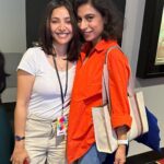 Shweta Basu Prasad Instagram - Retake premiere at the New York Indian film festival. Panel discussion with fellow filmmakers, moderated by the lovely @su4ita Thank you Torres परिवार and @manishrahatkar for attending the film and everyone else ❤️ Missed my team @retakeshortfilm 📸 @ray_torres138 @chris.torres . . . #retakeshortfilm #shwetabasuprasad Manhattan, New York