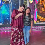 Shweta Menon Instagram - Favourite person ❤️ 🫂 Chithranjali Studio, Thiruvanandapuram
