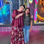 Shweta Menon Instagram - Favourite person ❤️ 🫂 Chithranjali Studio, Thiruvanandapuram