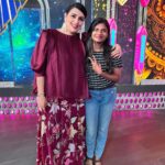 Shweta Menon Instagram - Favourite person ❤️ 🫂 Chithranjali Studio, Thiruvanandapuram