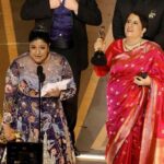 Shweta Menon Instagram - Congratulations to RRR Movie (@m._m._keeravani, @ssrajamouli, @jrntr, @alwaysramcharan) for winning the 'Best Original Song' award at the Oscars 2023 for the song 'Natu Natu', and to Kartiki Gonsalves @kartikigonsalves and Guneet Monga @guneetmonga for their film 'The Elephant Whisperers' winning the award for 'Best Documentary Short Film'! 🎉 This is an incredible achievement and a proud moment for all of us! Let's continue to make our mark in the world of cinema and showcase the best of Indian Cinema. Jai Hind! 🇮🇳 #IndianCinema #AcademyAwards #Oscars2023 #RRR #ElephantWhisperers #Oscars95