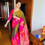 Shweta Menon Instagram - Morning 🌞Inauguration Time From Calicut Makeup Up For My Sweet Sister 💝💝💝 Actress @shwetha_menon Makeup artist @avinash_s_chetia @sonybaby156 Outfit @vybhadesignerstudio Jewellery @kaya_online_ Stylist @tharunya_vk 💃💃💅💅💋💋💄💄❤️❤️🌹🌹💞💖💖💕💕💝💝💗💗💓💓😘😘🥰🥰😍😍👰‍♀️👰‍♀️🧿🧿🌾🌾🙏🙏🛕🛕 Calicut City, Kerala;