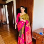 Shweta Menon Instagram - Morning 🌞Inauguration Time From Calicut Makeup Up For My Sweet Sister 💝💝💝 Actress @shwetha_menon Makeup artist @avinash_s_chetia @sonybaby156 Outfit @vybhadesignerstudio Jewellery @kaya_online_ Stylist @tharunya_vk 💃💃💅💅💋💋💄💄❤️❤️🌹🌹💞💖💖💕💕💝💝💗💗💓💓😘😘🥰🥰😍😍👰‍♀️👰‍♀️🧿🧿🌾🌾🙏🙏🛕🛕 Calicut City, Kerala;