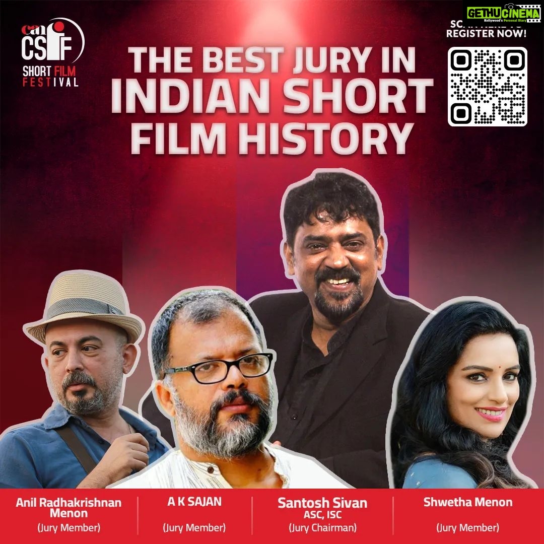 Shweta Menon Instagram - Get ready for the 𝐁𝐈𝐆𝐆𝐄𝐒𝐓 𝐒𝐇𝐎𝐑𝐓 𝐅𝐈𝐋𝐌 𝐅𝐄𝐒𝐓𝐈𝐕𝐀𝐋 𝐎𝐅 𝐈𝐍𝐃𝐈𝐀 With India’s largest prize pool. JURY CHAIRMAN : @sivan_santosh JURY MEMBERS : @shwetha_menon @anilradhakrishnanmenon @A k Sajan Highest Prize Money in Indian Short Film History 𝐁𝐄𝐒𝐓 𝐒𝐇𝐎𝐑𝐓 𝐅𝐈𝐋𝐌 : 𝟐 𝐋𝐀𝐊𝐇𝐒 𝐂𝐀𝐒𝐇 𝐏𝐑𝐈𝐙𝐄 𝐁𝐄𝐒𝐓 𝐏𝐎𝐏𝐔𝐋𝐀𝐑 𝐒𝐇𝐎𝐑𝐓 𝐅𝐈𝐋𝐌 : 𝟏 𝐋𝐀𝐊𝐇 𝐁𝐄𝐒𝐓 𝐂𝐀𝐓𝐄𝐆𝐎𝐑𝐘 𝐁𝐀𝐒𝐄𝐃 𝐒𝐇𝐎𝐑𝐓 𝐅𝐈𝐋𝐌𝐒 : 𝟓𝟎,𝟎𝟎𝟎 𝐗 𝟓 𝐍𝐎𝐒 Here is a golden opportunity by Can short film festival to meet & showcase your talent infront of the superstar’s of Indian Film Industry at the Mega Event ! . . . For Registration and more derails Call us : 8921771710 Website: https://csff.canchannels.com/ . . . #biggestshortfilmfestivalinindia #canshortfilmfestival #registernow #shortfilmfestival #filmfestival #shortfilm #film #csff #canchannel #mammootty #sureshgopi #mohanlal #shwethamenon #SanthoshSivan Kochi, India