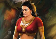 Shweta Menon Instagram - Shwetha menon digital artwork conspect apsarass 💫 #shwethamenon #digitalpainting #artwork #kerela #warrior