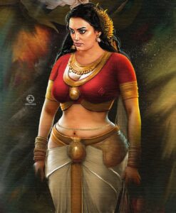 Shweta Menon Instagram - Shwetha menon  digital artwork conspect apsarass 💫

#shwethamenon #digitalpainting #artwork #kerela #warrior