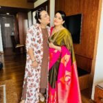 Shweta Menon Instagram - Today morning Inauguration time from Calicut..Make up for my sweet sister @shwetha_menon Stylist : @tharunya_vk Outfit : @vybhadesignerstudio Jewellery: @kaya_online_ Makeup artist @avinash_s_chetia @sonybaby156 Actress @shwetha_menon 💕💕💕💕💕💕💕💕💕💕 Calicut City, Kerala;