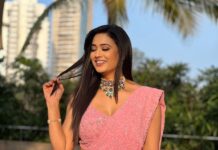 Shweta Tiwari Instagram - Styled by @stylingbyvictor @sohail__mughal___ Outfit- @aartimahtani Accessories - @jet_gems Assisted by- @stylevanitywithaarya @styleby_antara