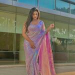Shweta Tiwari Instagram - Saree @kaaishabyshalini Accessories @goldsmiths_jewellery Styled by @sohail__mughal___ @stylingbyvictor Assisted by @styleby_antara Pr agency @papillonpublicrelations